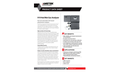 AMETEK PI - Model 919 - Hot/Wet Gas Analyzer - Datasheet