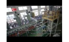 TSP 2000 Scrap Tire Recycling Plant - Tyre Recycling System 2 Tons per hour - Shredwell, China Video