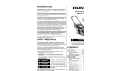 Honda - Model HRX217VKA - Lawn Mowers Brochure