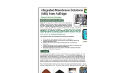 AdEdge - Integrated Treatment Systems - Brochure