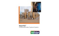 WaterPOD - Containerized Water Treatment Systems - Brochure