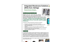 AdEdg - Integrated Membrane Solutions (IMS) - Brochure