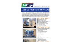 Adedge - Brands and Capabiliites - Brochure