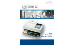 Spotchem EZ SP-4430 Automated Analyzer for Clinical Chemistry Brochure