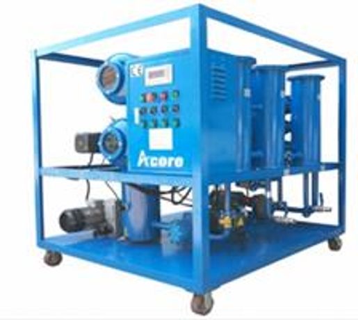 Acore - Model DVTP - Double Stages Vacuum Transformer Oil Purifier