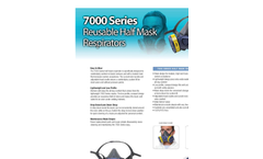 Moldex - Model 7800 Series - Reusable Silicone Half Mask Respirator Brochure