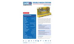 Garic - Double Wash Station - Datasheet
