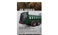 Artex - Model SB600 - Tractor Pulled Manure Spreaders Brochure