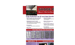 Shade Nets - Brochure