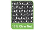 Green Tek - 13% Combined Clear Anti-Hail Net