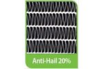 Green Tek - 20% Combined White Anti-Hail Net