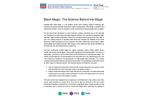 Black Magic: The Science Behind the Magic  Brochure