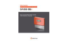 Dass - Model DSP-123K6-OD - On-Grid Residential Solar Inverter  - Brochure