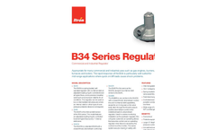 Model B34 - Commercial & Industrial Regulator Brochure