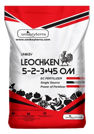 Unikey LeoChken - Model 5-2-3+45Om - Organic Fertilizers