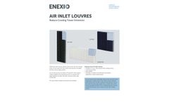 Air Inlet Louvres - Reduce Cooling Tower Emissions - Datasheet