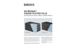 2H BIOdek Cross-Fluted Fills - Brochure