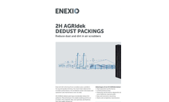 2H AGRIdek - Dedust Packings - Brochure