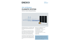 2H AGRIdek Climate System -  Brochure