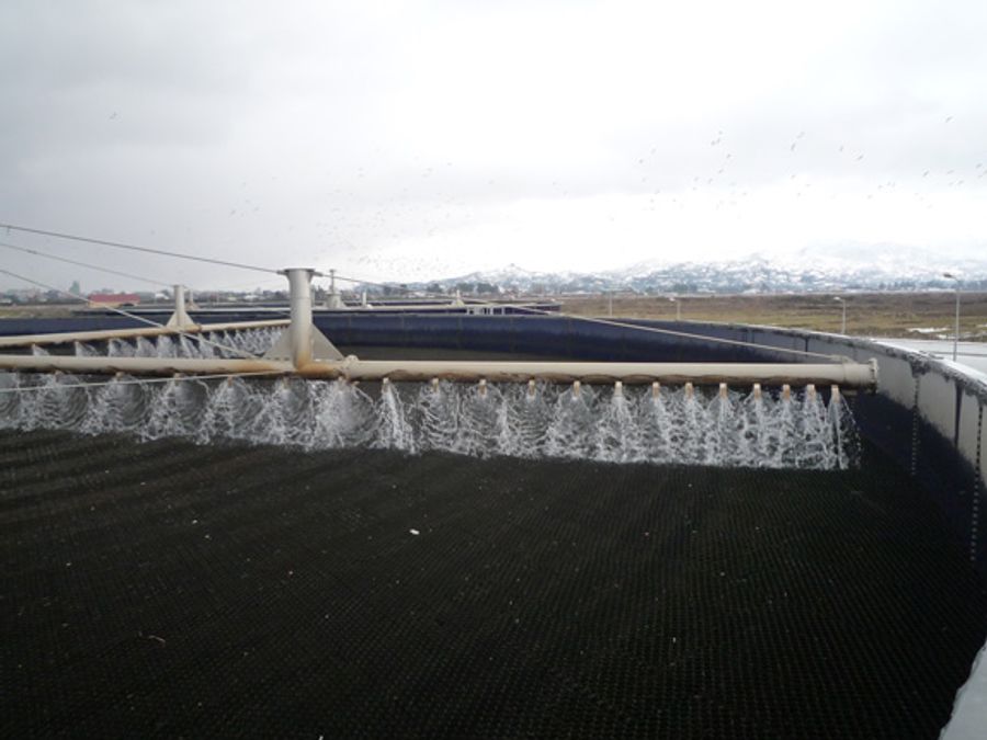 WWTP in Batumi/Georgia – one of the evaluated trickling filters for the EXPOVAL project