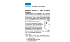 Optisol - Model KP – H/MA - Multi Stage Single Chamber Solvent Cleaning Machines Brochure
