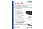 NanoSSOC - Model D60 - Sun Sensor for Nano-Satellites Digital Interface - Brochure