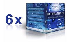 AquaVial - 6 Pack Bacteria Water Test Kit