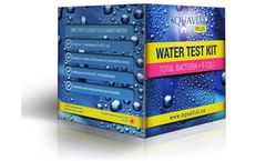 AquaVial - Water Test Kit for Total Bacteria and E. Coli, 2 Tests in 1
