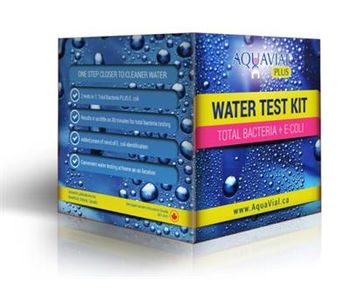 Kit De Test Eau AQUAVIAL Détection E.coli - Pour Eau Potable, Puits, Piscine - Résultats En 7h