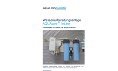 Aquasure - In-Line Water Treatment Unit -  Brochure