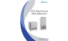Laboquest - Model BFR 2200 - Blast Freezer Brochure