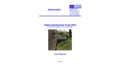Ecomatik - Model Type DR3 - Radius Dendrometer - Manual