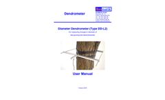 Ecomatik - Model Type DD-L2 - Diameter Dendrometer  - Manual