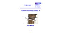 Ecomatik - Model DC1 - Diameter Dendrometer - Manual