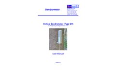 Ecomatik - Model DV Series - Dendrometer - Manual