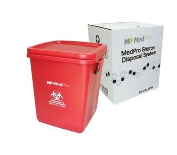 MedPro - 28 Gallon Medical Waste Disposal System