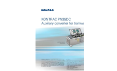 KONTRAC PN 35 DC - Auxiliary Power Supply Converter for Trams