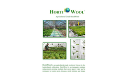 HortiWool - Agricultural Grade Rock Wool Brochure