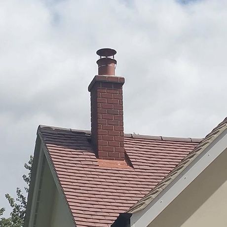 Ascentor - Slope Mounted Pre-Fabricated Chimney Stack