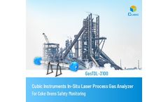 Cubic Instruments In-Situ Laser Process Gas Analyzer for Coke Ovens Safety Monitoring