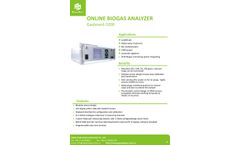 Cubic-Ruiyi - Model Gasboard-3200 - Online Biogas Analyzer - Brochure