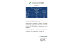 Potassium Fulvate - Datasheet