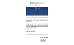 Soluble Fulvic Acid - Datasheet