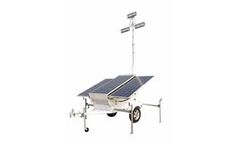 Model ECO-SLT-1200M-80/1003 - Mobile Solar Trailer Lights