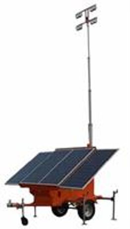 Model ECO-SLT-1200M-150 - Mobile Solar Trailer Lights