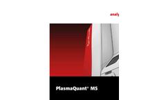 PlasmaQuant - MS Series - ICP-MS for Efficient Routine Analysis - Brochure