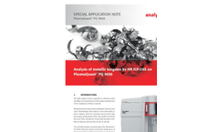 Analysis of metallic tungsten by HR ICP-OES on PlasmaQuant PQ 9000 - Special Application Note