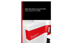 PlasmaQuant - Model PQ 9000 - High-Resolution Array ICP-OES - Brochure