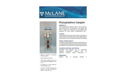 Model PPS - Hytoplankton Sampler - Brochure