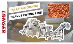 Automatic Peanut Frying Machine Production Line